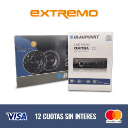 KIT Estereo + Parlante BLAUPUNKT